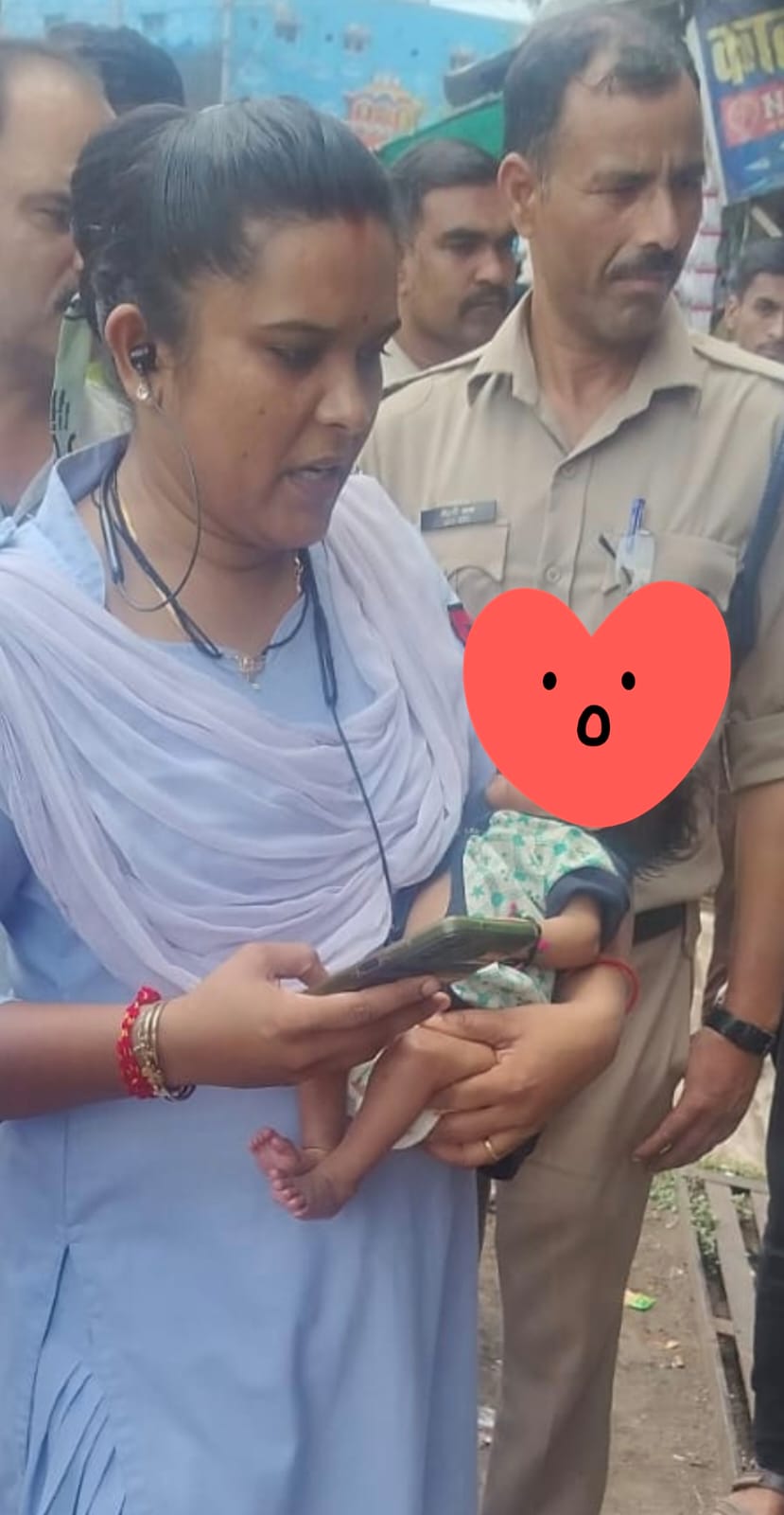 डायल-112 की त्वरित कार्रवाई, लावारिस हालत में मिली मासूम को मिला जीवनदान